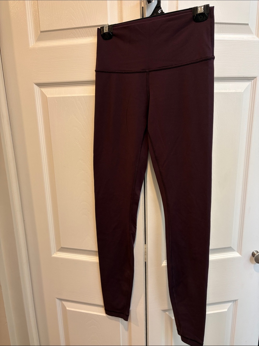 Lululemon Athletica High-Waist Plum Leggings